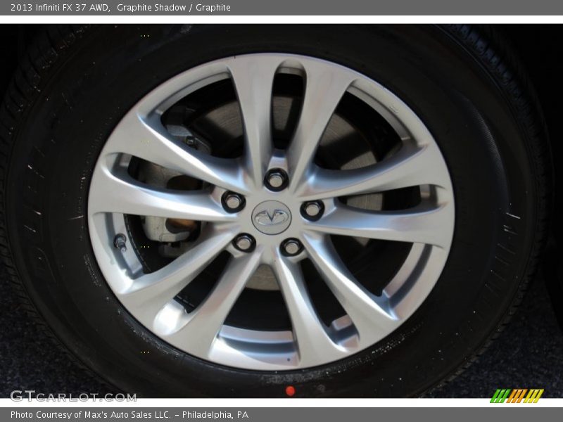 Graphite Shadow / Graphite 2013 Infiniti FX 37 AWD