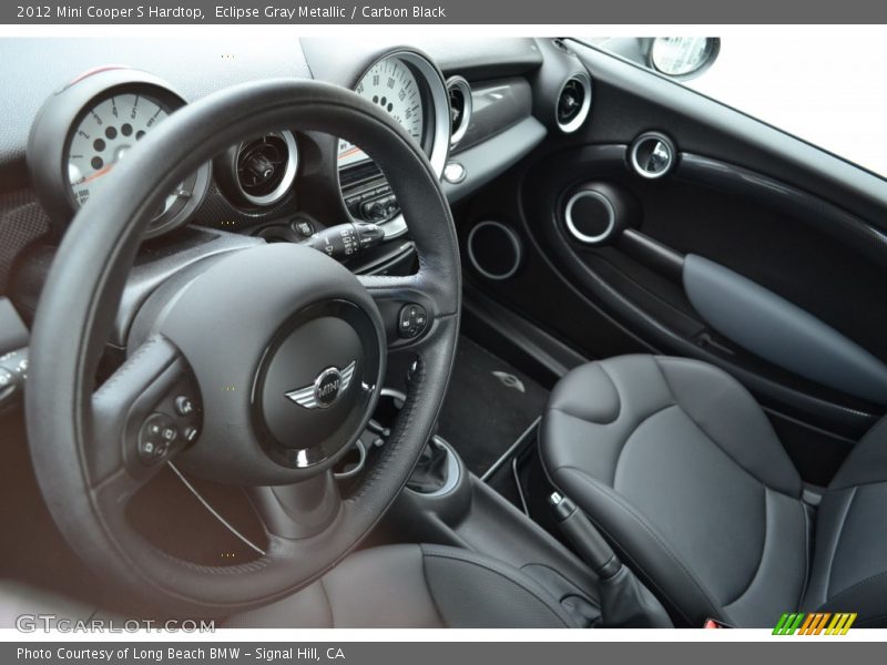 Eclipse Gray Metallic / Carbon Black 2012 Mini Cooper S Hardtop