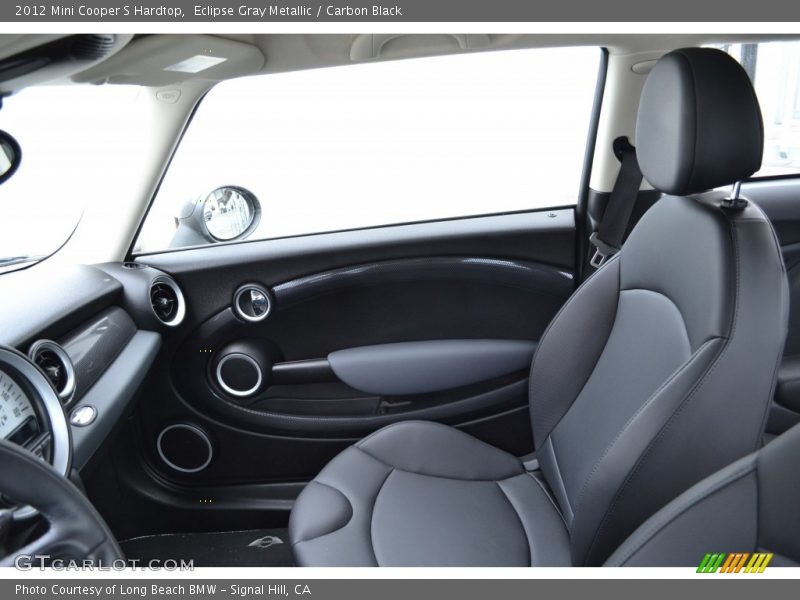 Eclipse Gray Metallic / Carbon Black 2012 Mini Cooper S Hardtop