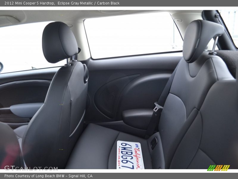 Eclipse Gray Metallic / Carbon Black 2012 Mini Cooper S Hardtop