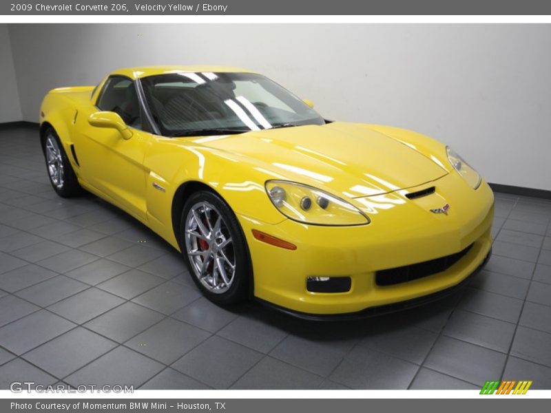 Front 3/4 View of 2009 Corvette Z06