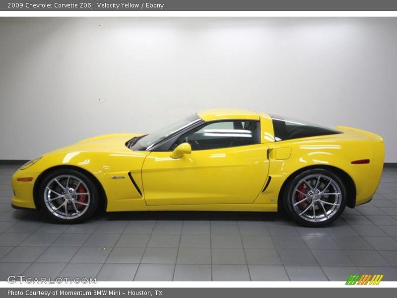  2009 Corvette Z06 Velocity Yellow