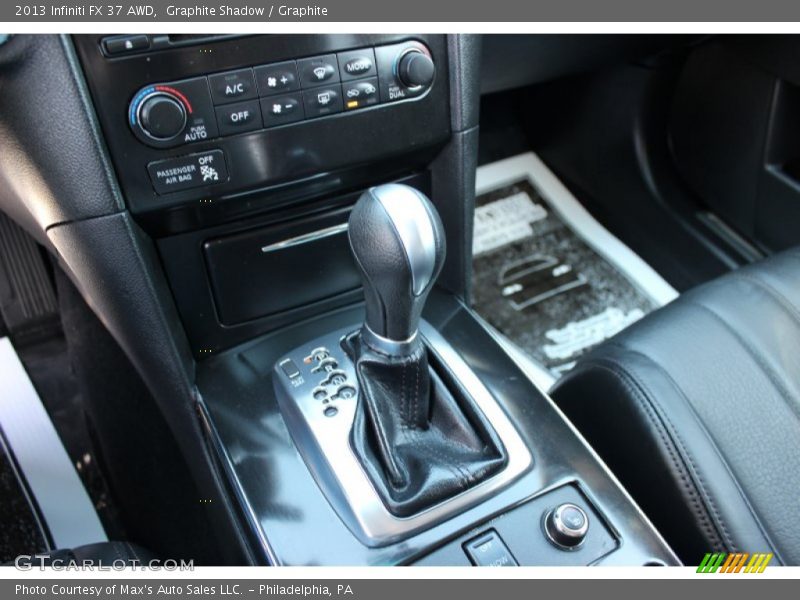Graphite Shadow / Graphite 2013 Infiniti FX 37 AWD