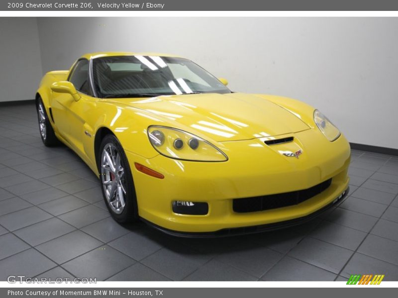 Front 3/4 View of 2009 Corvette Z06