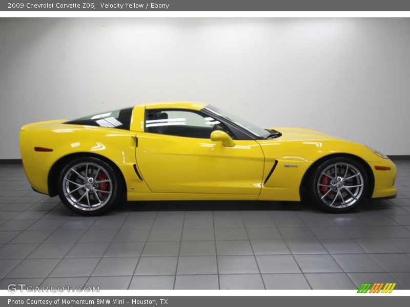  2009 Corvette Z06 Velocity Yellow