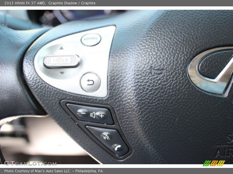 Graphite Shadow / Graphite 2013 Infiniti FX 37 AWD