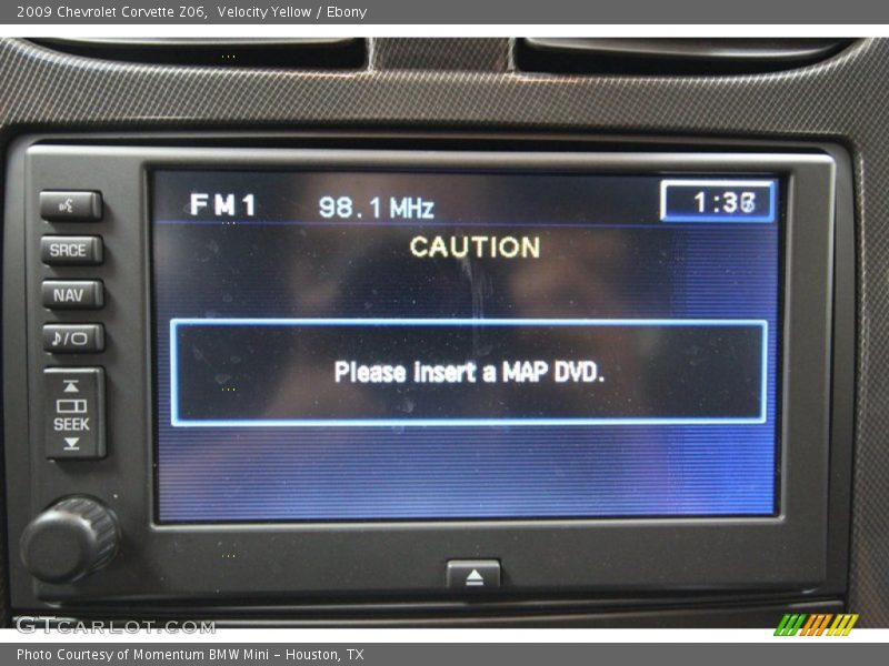 Velocity Yellow / Ebony 2009 Chevrolet Corvette Z06