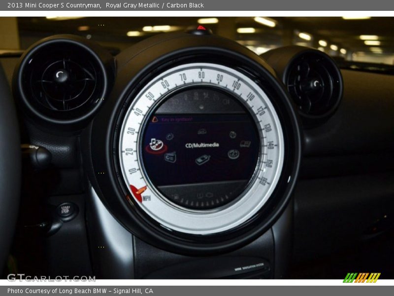 Royal Gray Metallic / Carbon Black 2013 Mini Cooper S Countryman