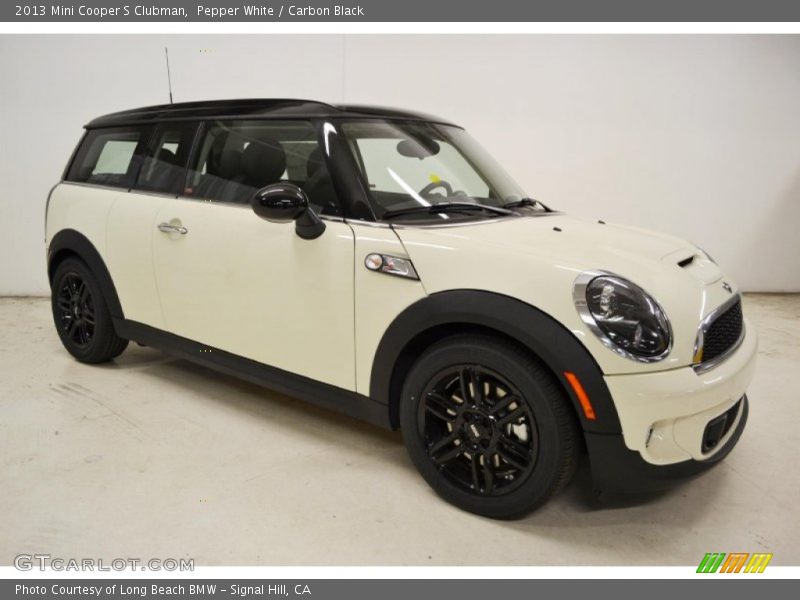Pepper White / Carbon Black 2013 Mini Cooper S Clubman