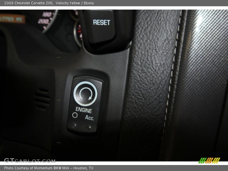 Velocity Yellow / Ebony 2009 Chevrolet Corvette Z06