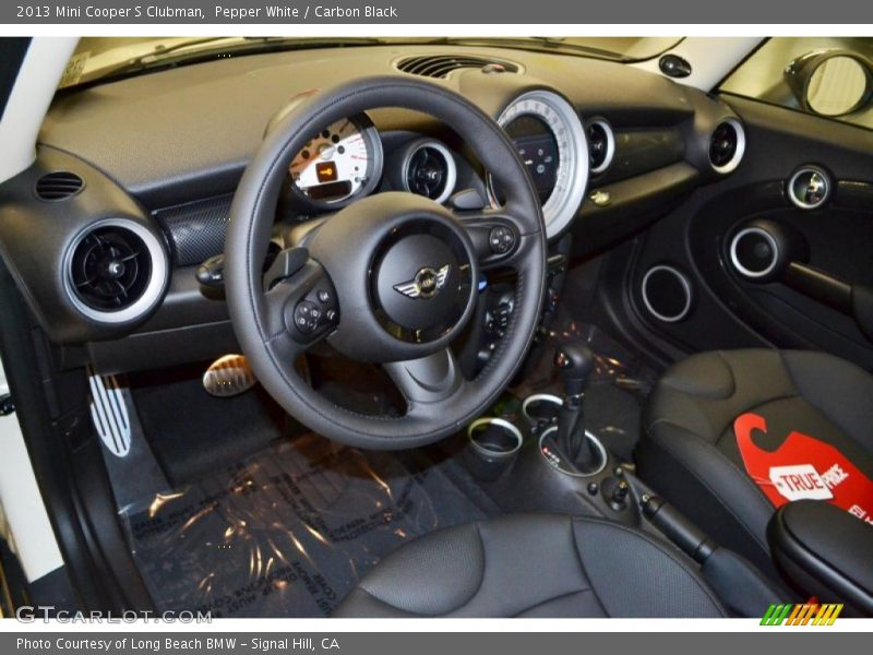 Pepper White / Carbon Black 2013 Mini Cooper S Clubman