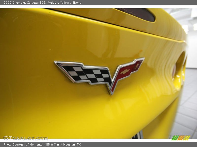 Velocity Yellow / Ebony 2009 Chevrolet Corvette Z06