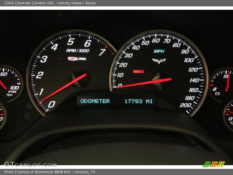  2009 Corvette Z06 Z06 Gauges