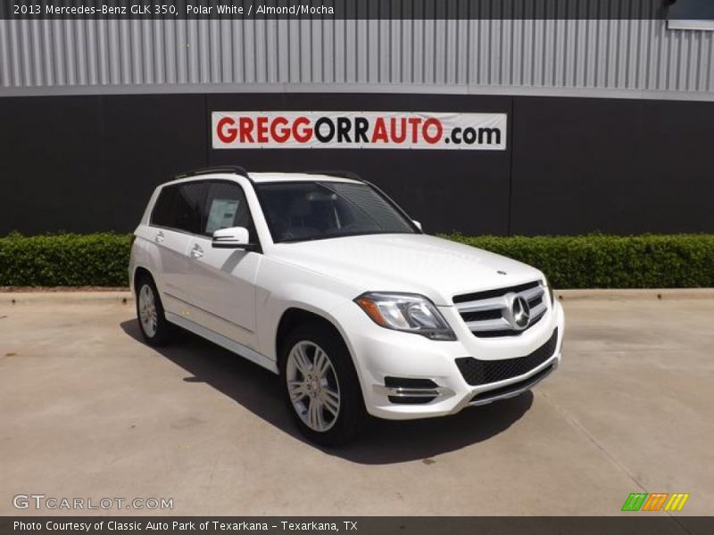 Polar White / Almond/Mocha 2013 Mercedes-Benz GLK 350