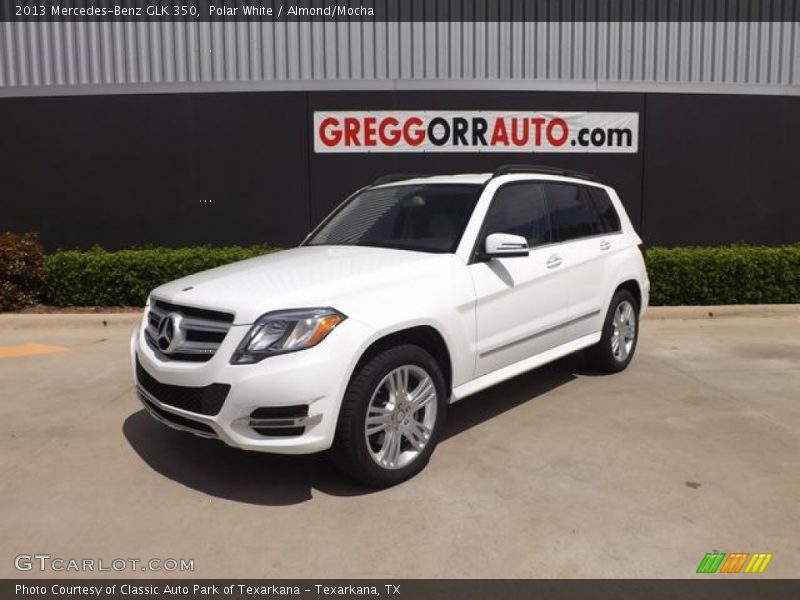 Polar White / Almond/Mocha 2013 Mercedes-Benz GLK 350