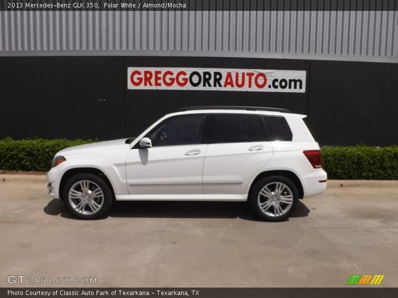 Polar White / Almond/Mocha 2013 Mercedes-Benz GLK 350