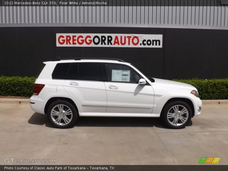 Polar White / Almond/Mocha 2013 Mercedes-Benz GLK 350