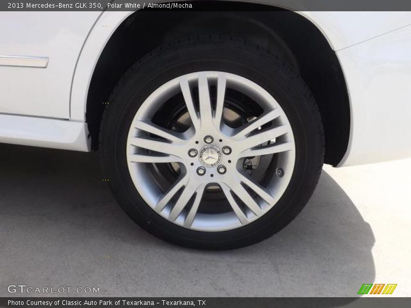 Polar White / Almond/Mocha 2013 Mercedes-Benz GLK 350