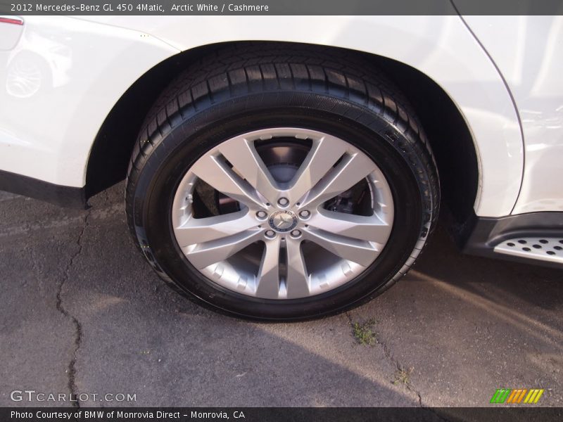 Arctic White / Cashmere 2012 Mercedes-Benz GL 450 4Matic