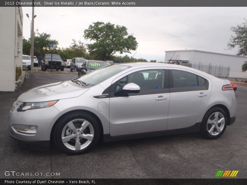 Silver Ice Metallic / Jet Black/Ceramic White Accents 2013 Chevrolet Volt