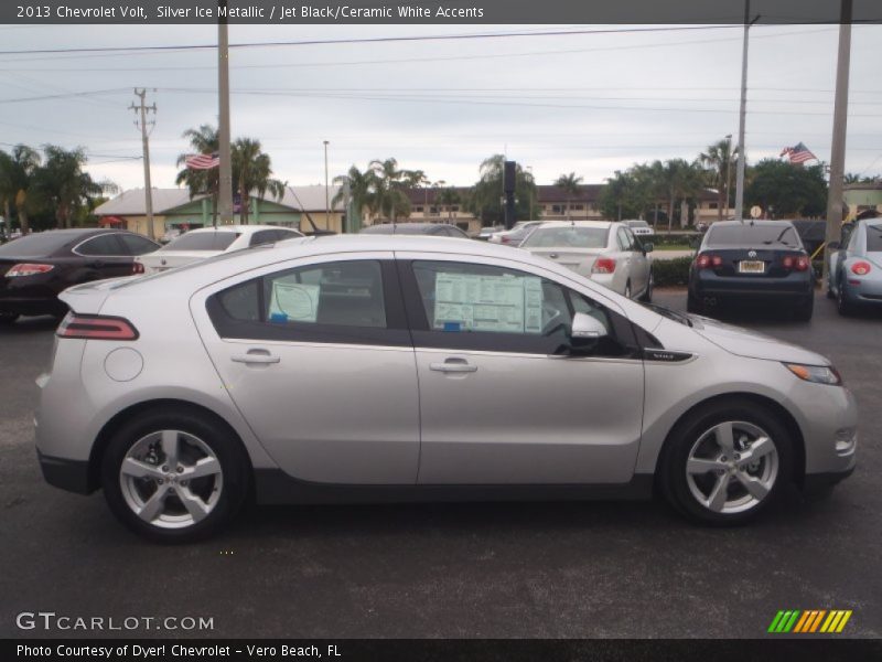 Silver Ice Metallic / Jet Black/Ceramic White Accents 2013 Chevrolet Volt