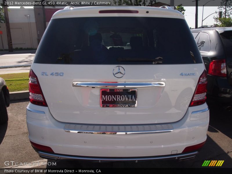 Arctic White / Cashmere 2012 Mercedes-Benz GL 450 4Matic
