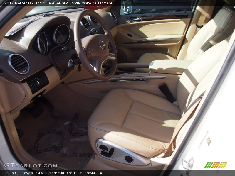 Arctic White / Cashmere 2012 Mercedes-Benz GL 450 4Matic