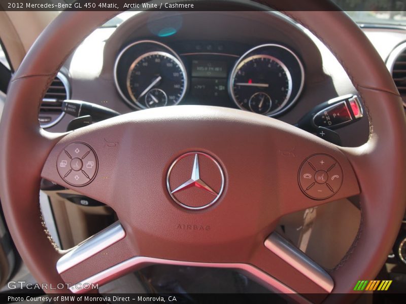 Arctic White / Cashmere 2012 Mercedes-Benz GL 450 4Matic