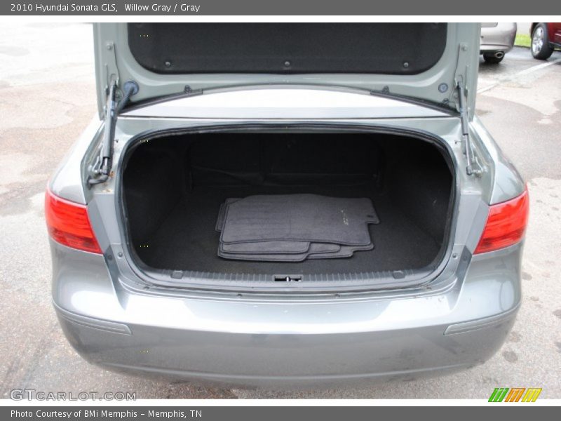 Willow Gray / Gray 2010 Hyundai Sonata GLS