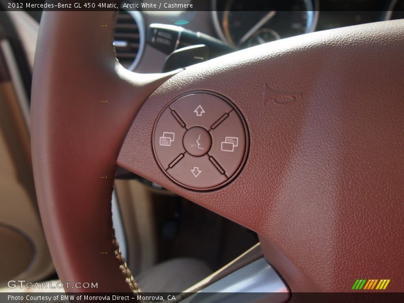 Arctic White / Cashmere 2012 Mercedes-Benz GL 450 4Matic
