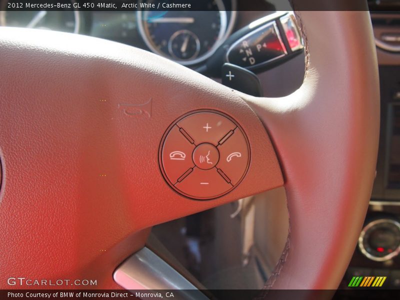 Arctic White / Cashmere 2012 Mercedes-Benz GL 450 4Matic