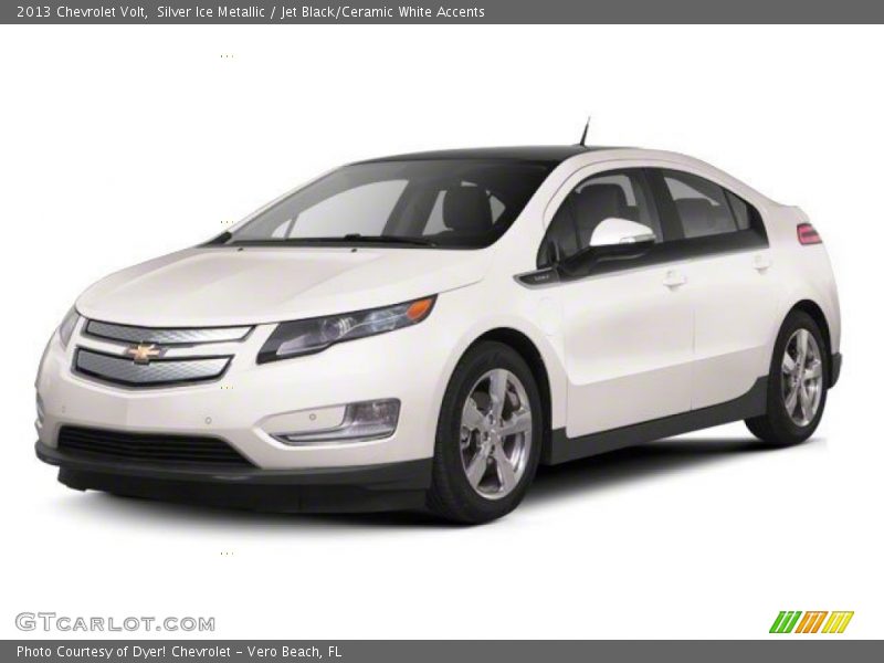 Silver Ice Metallic / Jet Black/Ceramic White Accents 2013 Chevrolet Volt