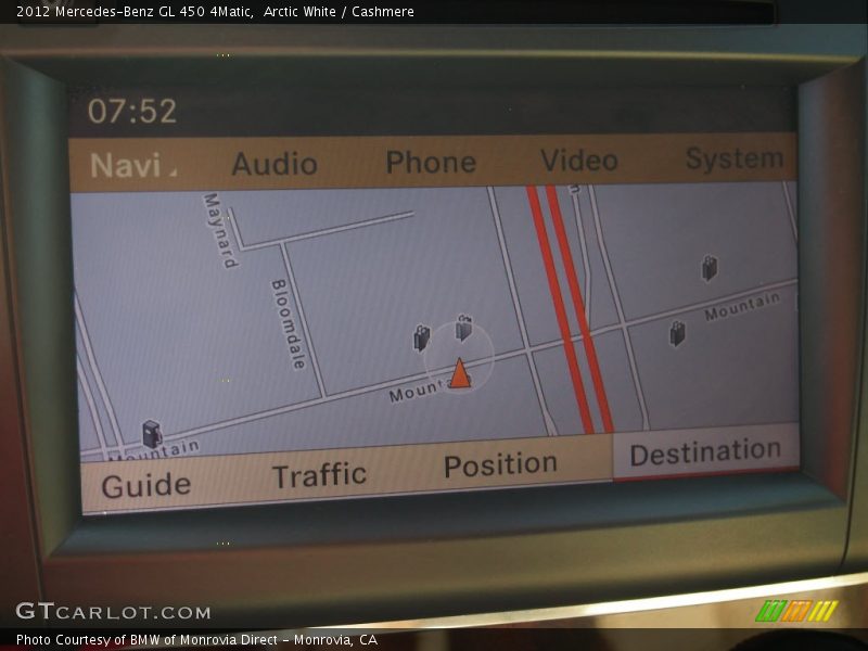 Arctic White / Cashmere 2012 Mercedes-Benz GL 450 4Matic