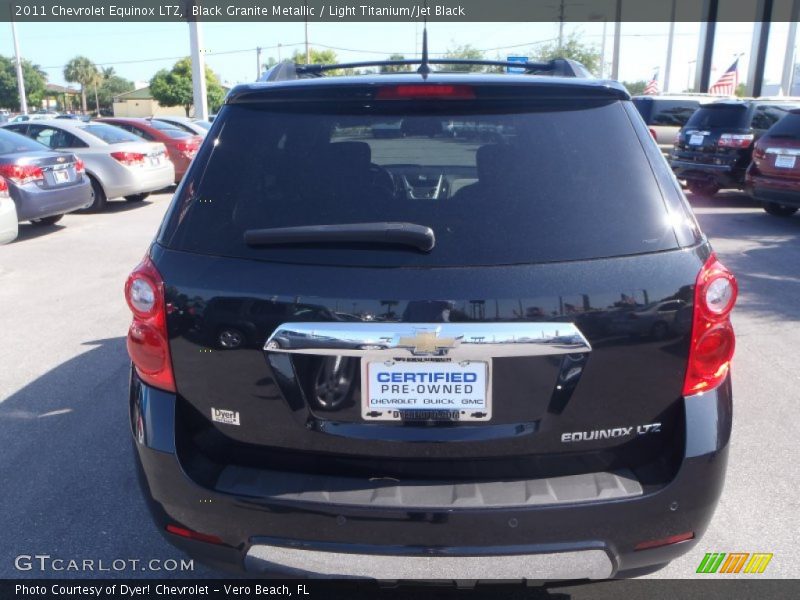Black Granite Metallic / Light Titanium/Jet Black 2011 Chevrolet Equinox LTZ