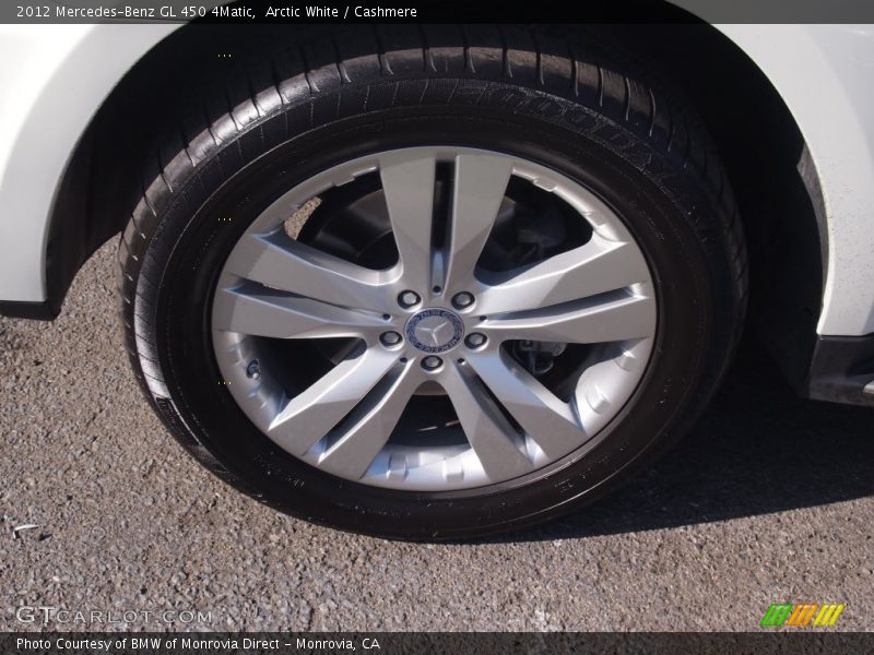 Arctic White / Cashmere 2012 Mercedes-Benz GL 450 4Matic