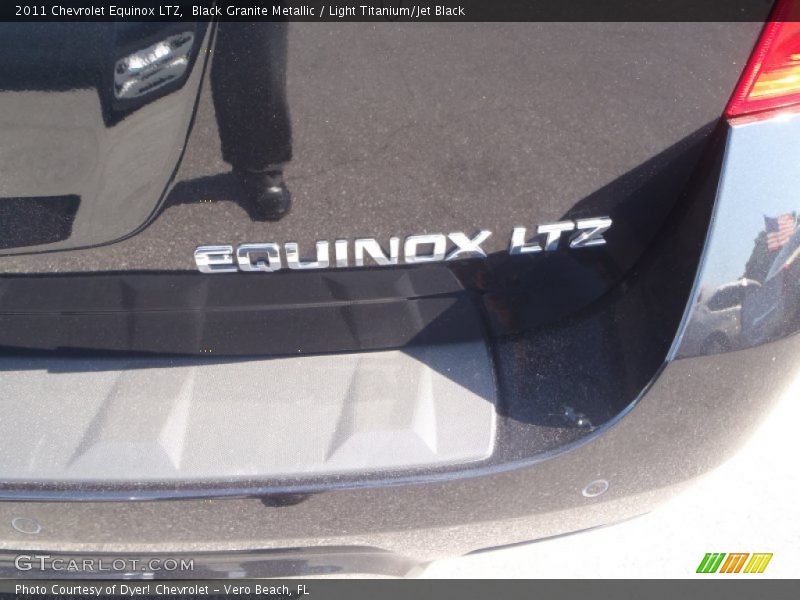 Black Granite Metallic / Light Titanium/Jet Black 2011 Chevrolet Equinox LTZ