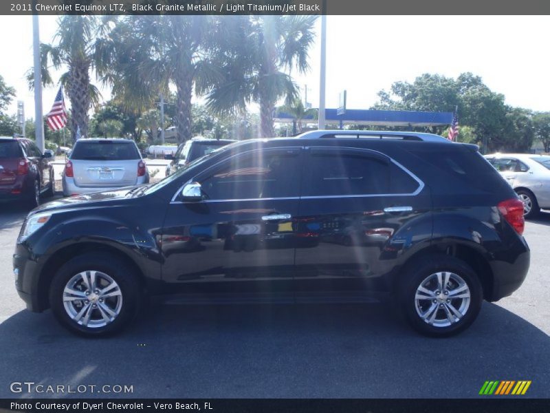 Black Granite Metallic / Light Titanium/Jet Black 2011 Chevrolet Equinox LTZ