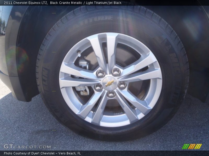 Black Granite Metallic / Light Titanium/Jet Black 2011 Chevrolet Equinox LTZ