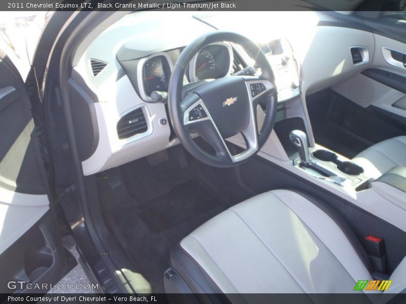 Black Granite Metallic / Light Titanium/Jet Black 2011 Chevrolet Equinox LTZ