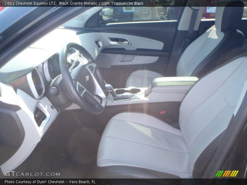 Black Granite Metallic / Light Titanium/Jet Black 2011 Chevrolet Equinox LTZ