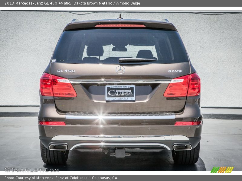 Dakota Brown Metallic / Almond Beige 2013 Mercedes-Benz GL 450 4Matic