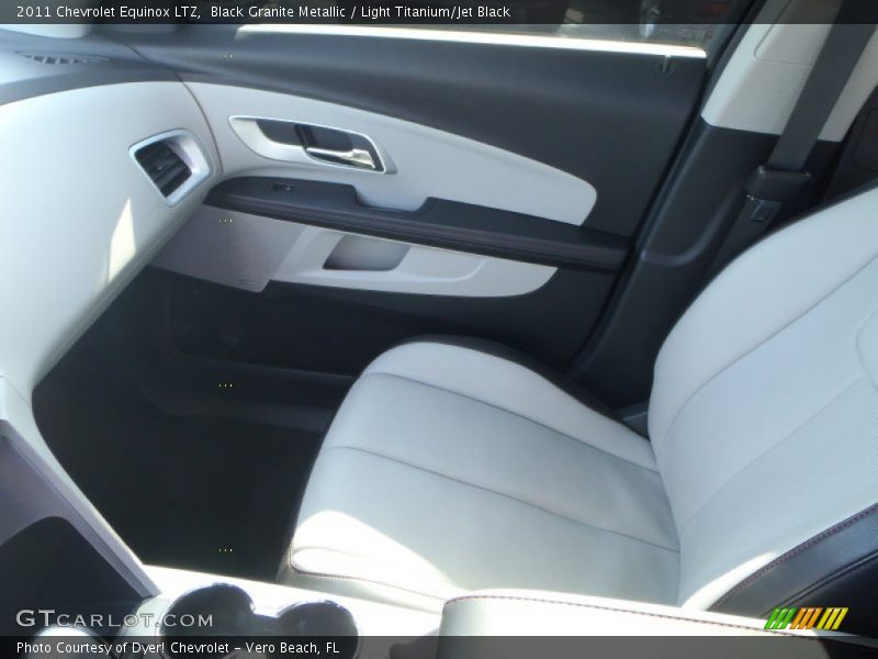 Black Granite Metallic / Light Titanium/Jet Black 2011 Chevrolet Equinox LTZ