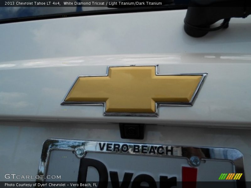 White Diamond Tricoat / Light Titanium/Dark Titanium 2013 Chevrolet Tahoe LT 4x4
