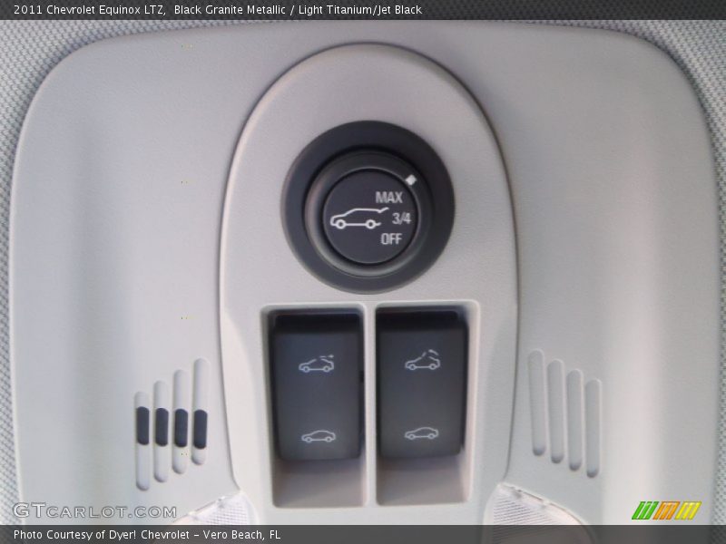 Black Granite Metallic / Light Titanium/Jet Black 2011 Chevrolet Equinox LTZ