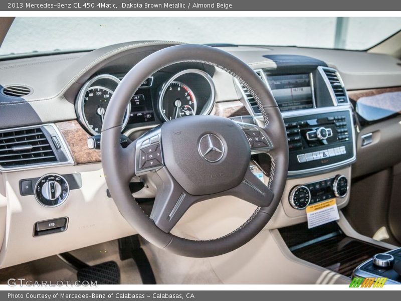 Dakota Brown Metallic / Almond Beige 2013 Mercedes-Benz GL 450 4Matic