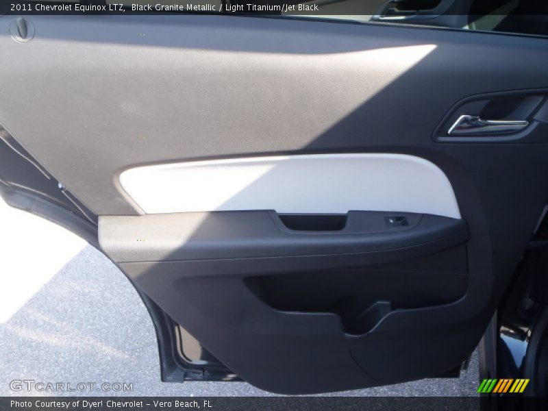 Black Granite Metallic / Light Titanium/Jet Black 2011 Chevrolet Equinox LTZ