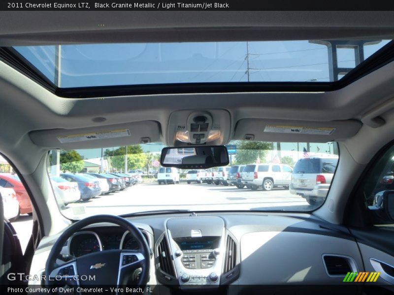 Black Granite Metallic / Light Titanium/Jet Black 2011 Chevrolet Equinox LTZ