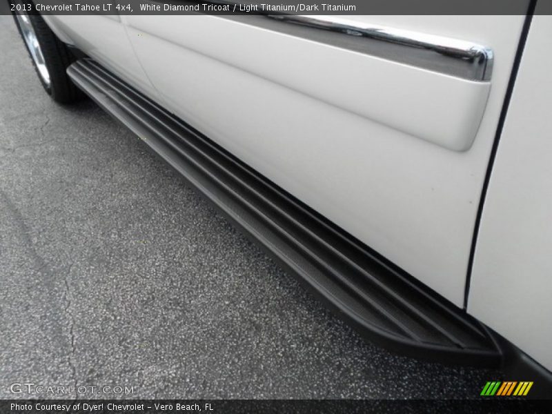 White Diamond Tricoat / Light Titanium/Dark Titanium 2013 Chevrolet Tahoe LT 4x4