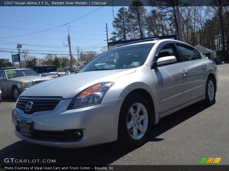 Radiant Silver Metallic / Charcoal 2007 Nissan Altima 3.5 SL