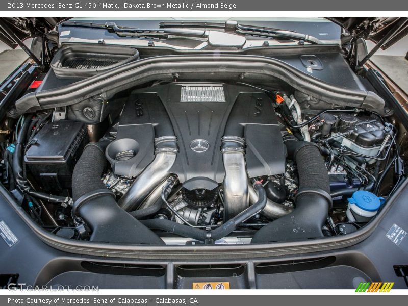 Dakota Brown Metallic / Almond Beige 2013 Mercedes-Benz GL 450 4Matic